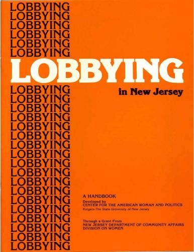 Lobbying in New Jersey 