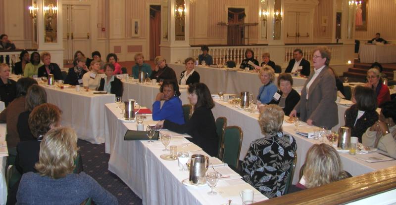 Participants at the 2003 conference