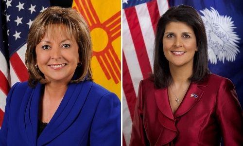 Governors Susana Martinez and Nikki Haley