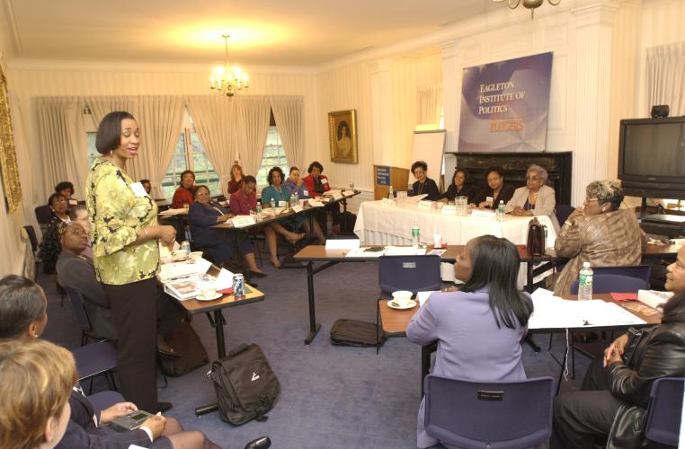 Participants at the NOBEL Women's Leadership Institute in New Brunswick, NJ.