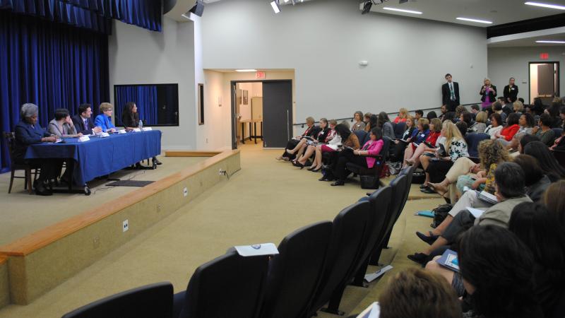 Participants at 2013 White House Conference on Girls' Leadership and Civic Education.