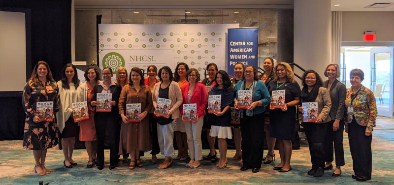 State legislators at the Latinas Lead Academy.