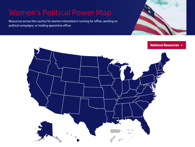 Women's Political Power Map 