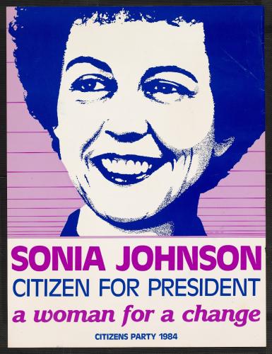 Sonia Johnson Poster