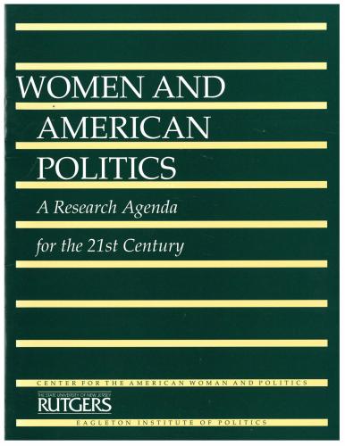 Women and American Politics: A Research Agenda
