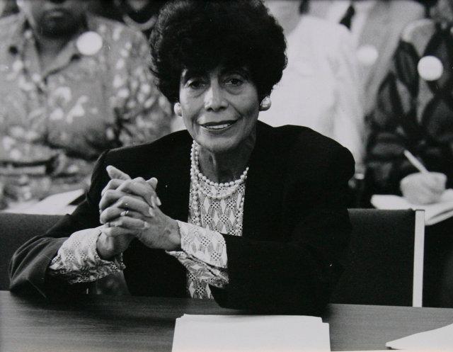 New Jersey Senator Wynona Lipman 