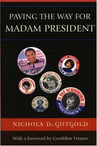 Book cover, women's political buttons on black background