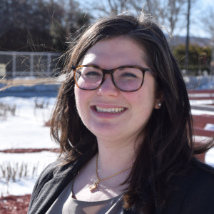 Michelle Irving smiling in outside setting