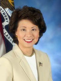 Secretary of Labor Elaine Chao