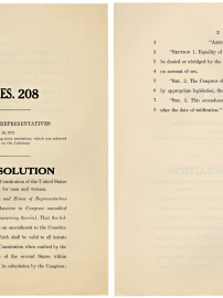 ERA legislation H.J. Res. 208